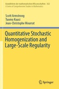 Cover: Quantitative Stochastic Homogenization and Large-Scale Regularity - Springer