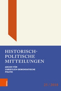 Abbildung von: Historisch-politische Mitteilungen - Böhlau