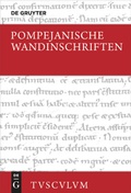 Cover: Pompejanische Wandinschriften - De Gruyter Akademie Forschung