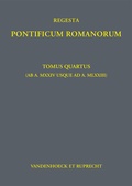 Cover: Regesta Pontificum Romanorum - Vandenhoeck & Ruprecht