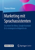Cover: Marketing mit Sprachassistenten - Springer Gabler