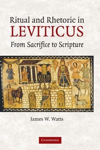 Enlarge image Cover: Ritual and Rhetoric in Leviticus - Cambridge University Press
