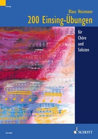 Abbildung von: 200 Einsing-Übungen - Schott Music