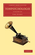 Cover: Tonpsychologie 2 Volume Set - Cambridge University Press