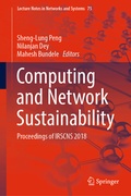 Cover: Computing and Network Sustainability - Springer