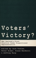 Cover: Voters' Victory - Auckland University Press
