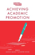 Cover: Achieving Academic Promotion - Emerald Publishing Limited