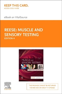 Abbildung von: Muscle and Sensory Testing - E-Book - Elsevier