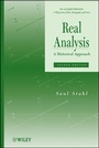 Cover: Real Analysis - Wiley