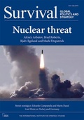 Cover: Survival 61.3 - Routledge