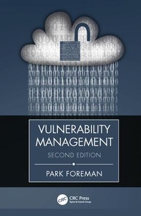 Enlarge image Cover: Vulnerability Management - CRC Press