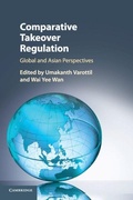 Cover: Comparative Takeover Regulation - Cambridge University Press