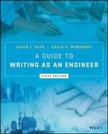 Cover: A Guide to Writing as an Engineer - Wiley