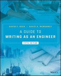 Enlarge image Cover: A Guide to Writing as an Engineer - Wiley