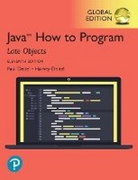 Enlarge image Cover: Java How to Program, Late Objects, Global Edition - Pearson Education Limited
