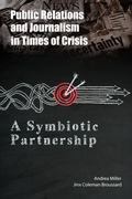Cover: Public Relations and Journalism in Times of Crisis - Peter Lang Verlag