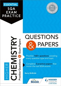 Abbildung von: Essential SQA Exam Practice: Higher Chemistry Questions and Papers - Hodder Gibson