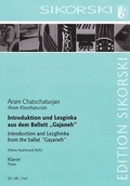 Cover: Introduction and Lezhginka: From the Ballet 'Gayaneh' Piano - Hal Leonard Publishing Corporation