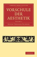 Cover: Vorschule der Aesthetik - Cambridge University Press