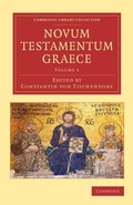 Cover: Novum testamentum Graece - Cambridge University Press
