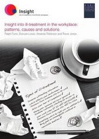 Enlarge image Cover: Insight into ill-treatment in the workplace: patterns, causes and solutions - Cardiff University School of Social Sciences