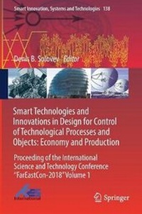 Enlarge image Cover: Smart Technologies and Innovations in Design for Control of Technological Processes and Objects - Springer