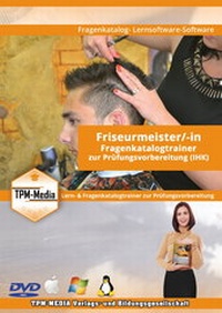 Abbildung von: Friseurmeister - PRO (m/w/d) Fragenkatalogtrainer Windows mit über 4940 Lernfragen - TPM-Media Verlags & Bildungsgesellschaft (Zweigniederlassung Deutschland)