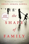 Cover: The Shape Of Family [Large Print] - HarperCollins