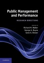 Cover: Public Management and Performance - Cambridge University Press
