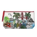 Cover: San Francisco Handmade Zip Pouch - Mudpuppy Press
