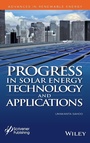 Cover: Progress in Solar Energy Technology and Applications - Wiley-Scrivener