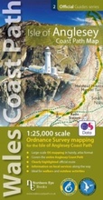 Cover: Isle of Anglesey Coast Path Map - Northern Eye Books