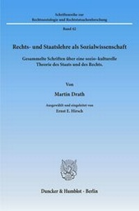 Abbildung von: Rechts- und Staatslehre als Sozialwissenschaft. - fibre