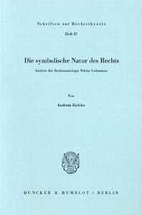Abbildung von: Die symbolische Natur des Rechts. - fibre