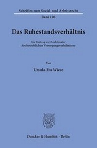Abbildung von: Das Ruhestandsverhältnis. - fibre