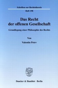 Abbildung von: Das Recht der offenen Gesellschaft. - fibre