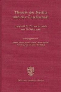Abbildung von: Theorie des Rechts und der Gesellschaft. - Duncker & Humblot