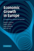 Cover: Economic Growth in Europe - Cambridge University Press