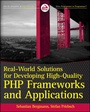 Cover: Real-World Solutions for Developing High-Quality PHP Frameworks and Applications - Wrox