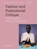 Cover: Fashion and Postcolonial Critique - Sternberg Press