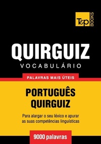 Abbildung von: Vocabulário Português-Quirguiz - 9000 palavras - T&p Books