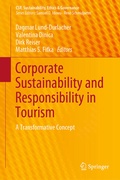 Cover: Corporate Sustainability and Responsibility in Tourism - Springer