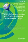 Cover: VLSI-SoC: Opportunities and Challenges Beyond the Internet of Things - Springer