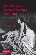 Cover: Murderesses in German Writing, 1720-1860 - Cambridge University Press