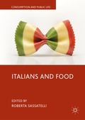Cover: Italians and Food - Palgrave Macmillan