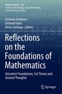 Cover: Reflections on the Foundations of Mathematics - Springer