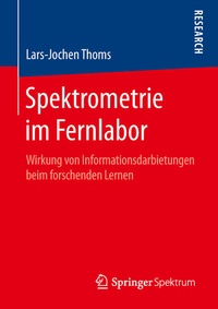 Abbildung von: Spektrometrie im Fernlabor - Springer Spektrum