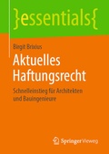 Abbildung von: Aktuelles Haftungsrecht - Springer Vieweg