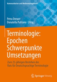 Abbildung von: Terminologie : Epochen - Schwerpunkte - Umsetzungen - Springer Vieweg