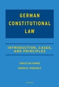 Cover: German Constitutional Law - OUP eBook